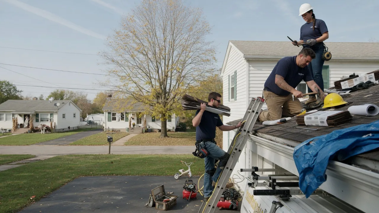 Local Roofing Contractors in Jacksonville, IL near me